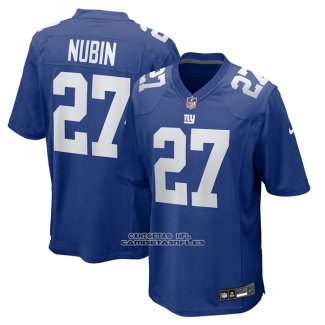 Camiseta NFL Game New York Giants Tyler Nubin Azul1