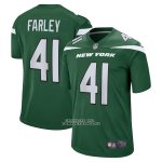 Camiseta NFL Game New York Jets Matthias Farley Verde