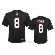 Camiseta NFL Game Nino Atlanta Falcons Matt Schaub Throwback 2020 Negro
