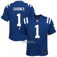 Camiseta NFL Game Nino Indianapolis Colts Ahmad Sauce Gardner Azul