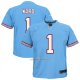 Camiseta NFL Game Nino Tennessee Titans Cameron Ward 2nd Alternate Azul Claro