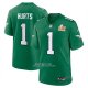 Camiseta NFL Game Philadelphia Eagles Jalen Hurts Super Bowl LIX 2nd Alternate Verde