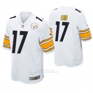 Camiseta NFL Game Pittsburgh Steelers Deon Cain Blanco