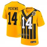 Camiseta NFL Game Pittsburgh Steelers George Pickens Alterno Oro Camiseta NFL Game Pittsburgh Steelers George Pickens Alterno Oro