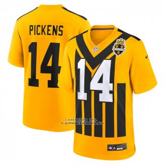 Camiseta NFL Game Pittsburgh Steelers George Pickens Alterno Oro