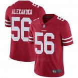 Camiseta NFL Game San Francisco 49ers 56 Kwon Alexander Rojo