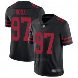 Camiseta NFL Game San Francisco 49ers 97 Nick Bosa Alternate Negro