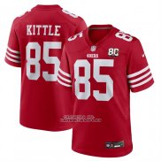 Camiseta NFL Game San Francisco 49ers George Kittle 80 Aniversario Rojo