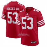Camiseta NFL Game San Francisco 49ers Jaden Dugger Rojo