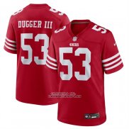 Camiseta NFL Game San Francisco 49ers Jaden Dugger Rojo