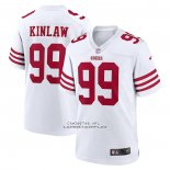 Camiseta NFL Game San Francisco 49ers Javon Kinlaw Blanco2