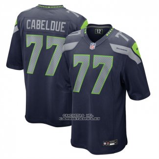 Camiseta NFL Game Seattle Seahawks Bryce Cabeldue College Azul