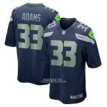 Camiseta NFL Game Seattle Seahawks Jamal Adams Azul