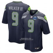 Camiseta NFL Game Seattle Seahawks Kenneth Walker III 50th Season Azul