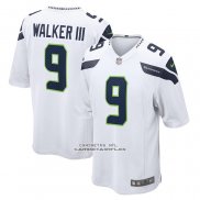 Camiseta NFL Game Seattle Seahawks Kenneth Walker III Segunda Blanco