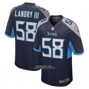 Camiseta NFL Game Tennessee Titans Harold Landry Iii Azul