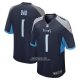 Camiseta NFL Game Tennessee Titans Number 1 Dad Azul