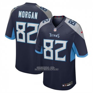 Camiseta NFL Game Tennessee Titans Stanley Morgan Azul