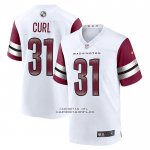 Camiseta NFL Game Washington Commanders Kamren Curl 2022 Blanco