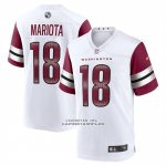 Camiseta NFL Game Washington Commanders Marcus Mariota Blanco
