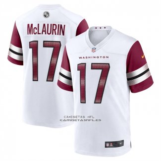 Camiseta NFL Game Washington Commanders Terry McLaurin Blanco1