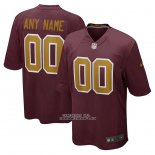 Camiseta NFL Game Washington Commanders Personalizada Alterno Rojo