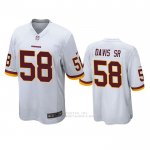 Camiseta NFL Game Washington Commanders Thomas Davis Sr Blanco