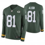 Camiseta NFL Hombre Green Bay Packers Geronimo Allison Verde Therma Manga Larga