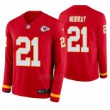 Camiseta NFL Hombre Kansas City Chiefs Eric Murray Rojo Therma Manga Larga