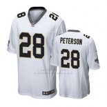 Camiseta NFL Hombre Saints Adrian Peterson Blanco Game