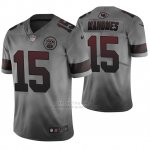 Camiseta NFL Kansas City Chiefs Patrick Mahomes Ciudad Gris