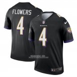 Camiseta NFL Legend Baltimore Ravens Zay Flowers Negro
