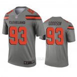 Camiseta NFL Legend Cleveland Browns B.j. Goodson Inverted Gris