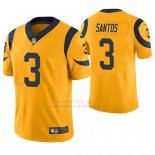 Camiseta NFL Legend Hombre St Louis Rams Cairo Santos Oro Color Rush