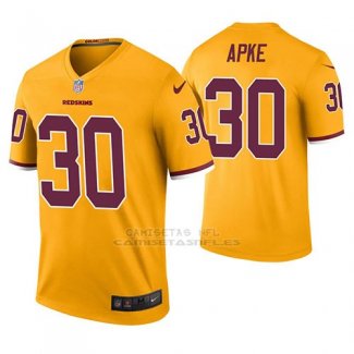 Camiseta NFL Legend Hombre Washington Commanders Troy Apke Oro Color Rush