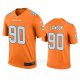 Camiseta NFL Legend Miami Dolphins Shaq Lawson Naranja Color Rush