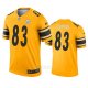 Camiseta NFL Legend Pittsburgh Steelers 83 Chase Claypool Inverted Oro