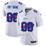 Camiseta NFL Limited Buffalo Bills Personalizada Logo Dual Overlap Blanco