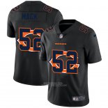 Camiseta NFL Limited Chicago Bears Mack Logo Dual Overlap Negro