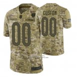 Camiseta NFL Limited Chicago Bears Personalizada Salute To Service Verde