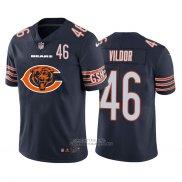 Camiseta NFL Limited Chicago Bears Vildor Big Logo Number Azul