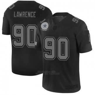 Camiseta NFL Limited Dallas Cowboys Lawrence 2019 Salute To Service Negro