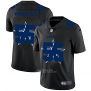 Camiseta NFL Limited Dallas Cowboys Vander Esch Logo Dual Overlap Negro
