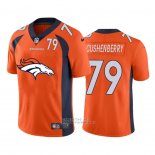 Camiseta NFL Limited Denver Broncos Cushenberry Big Logo Number Naranja