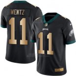 Camiseta NFL Limited Hombre 11 Wentz Philadelphia Eagles Nergo