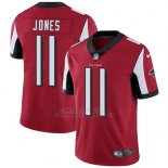 Camiseta NFL Limited Hombre Atlanta Falcons 11 Julio Jones Rojo Stitched Vapor Untouchable