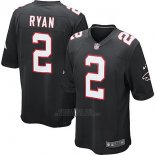 Camiseta NFL Limited Hombre Atlanta Falcons 2 Matt Ryan Negro