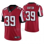 Camiseta NFL Limited Hombre Atlanta Falcons Deante Burton Rojo Vapor Untouchable