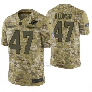 Camiseta NFL Limited Hombre Camo Kiko Alonso 2018 Salute To Service Jersey