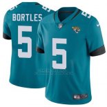 Camiseta NFL Limited Hombre Jacksonville Jaguars 5 Blake Bortles Teal Verde Vapor Untouchable Alternate